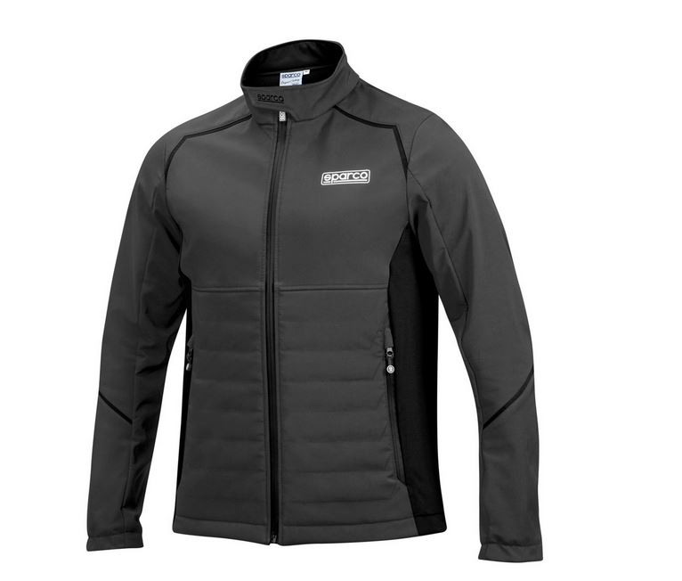 Jacka Sparco, softshell, grå