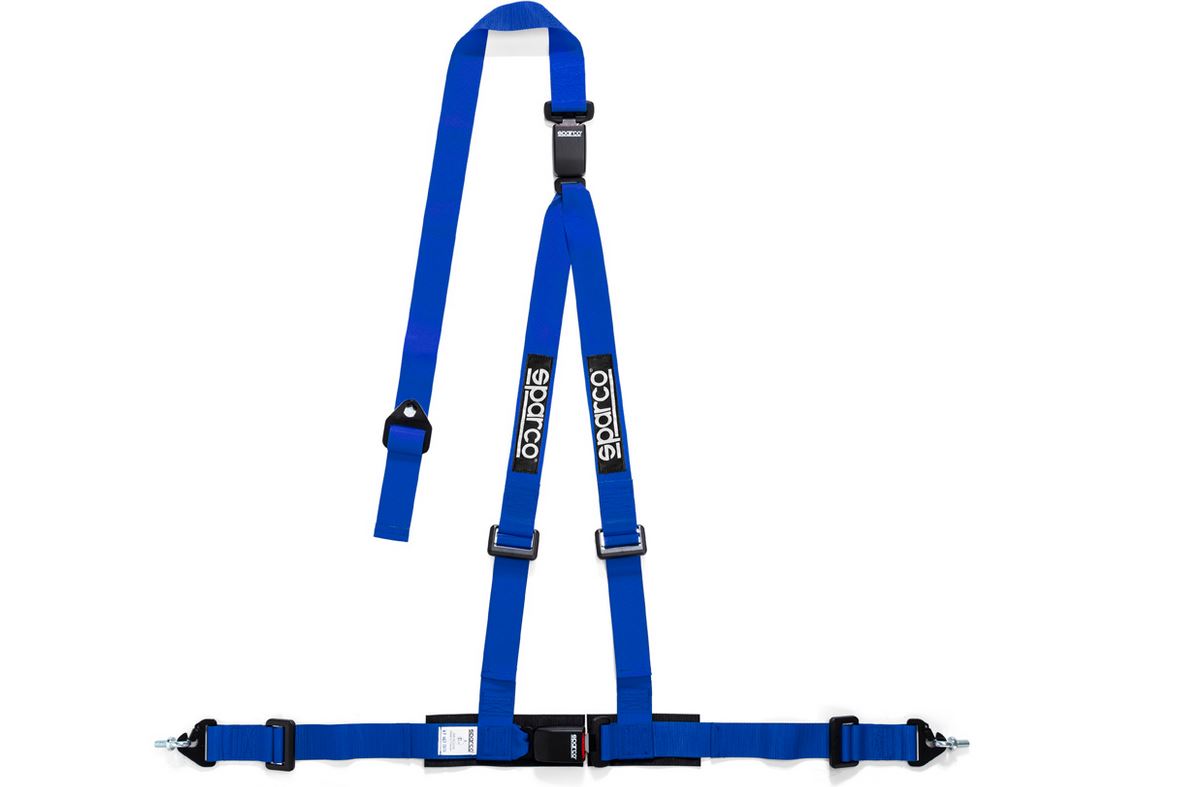 Sparco 3-punktsbälte 04608DF1, blått