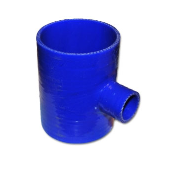 T-Slang Siliconslang Diameter 76 till 32mm , Blå