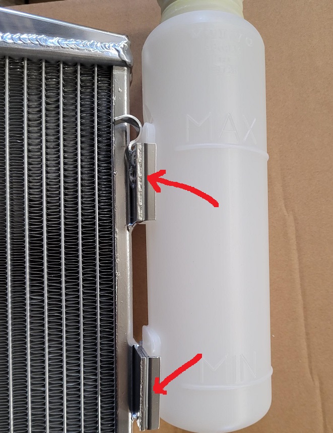 Kylare Volvo 140, Amazon, P1800 -ALUMINIUM- Cc 55 Cm - 2