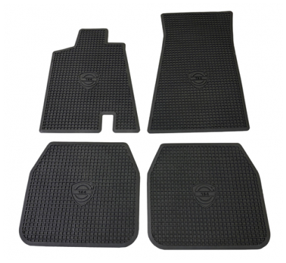 Mattsats Volvo 164 73-74, svart gummi