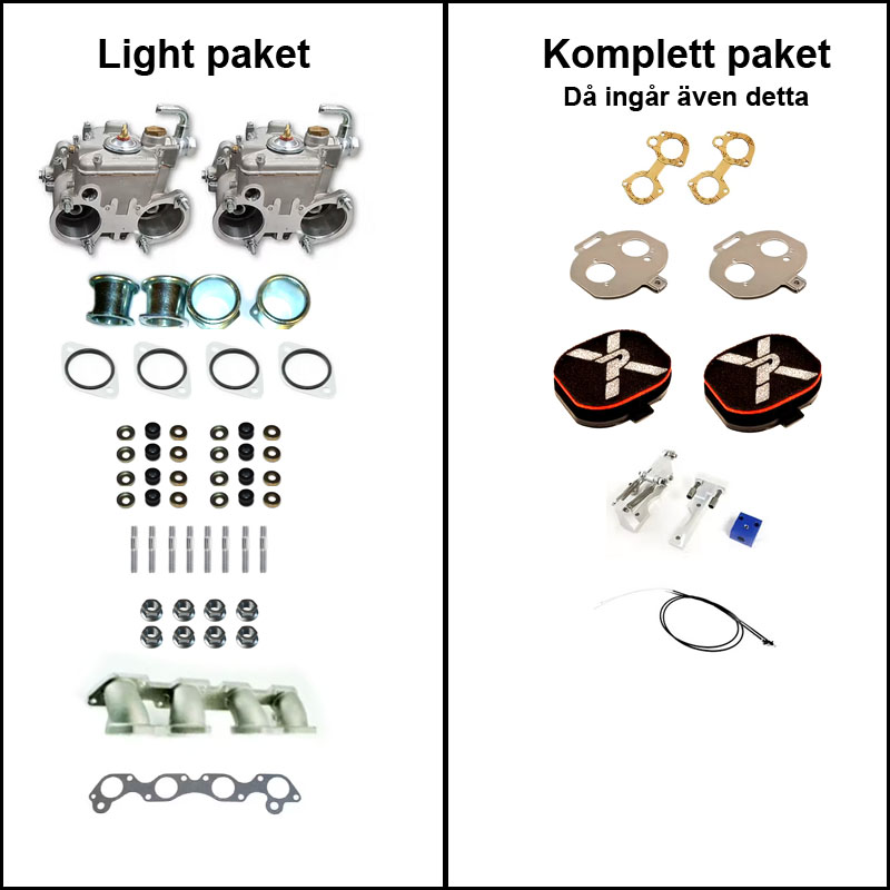 - PAKET -  Fajs 45 Volvo B23 B230  -Komplett-