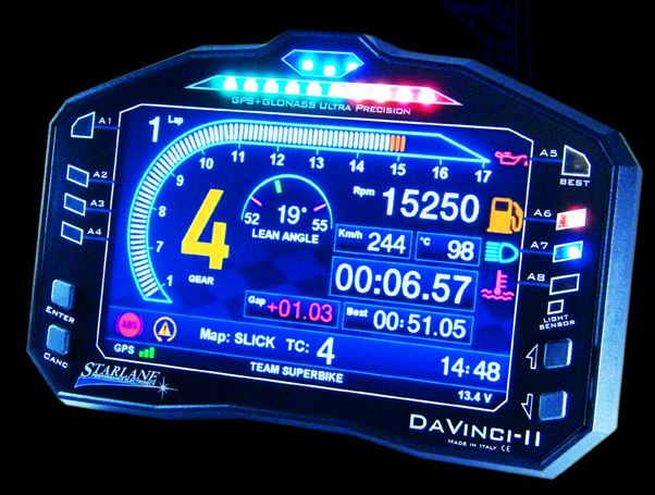 Laptimer/Utbytesinstrument  Davinci-s ll X Series - 2