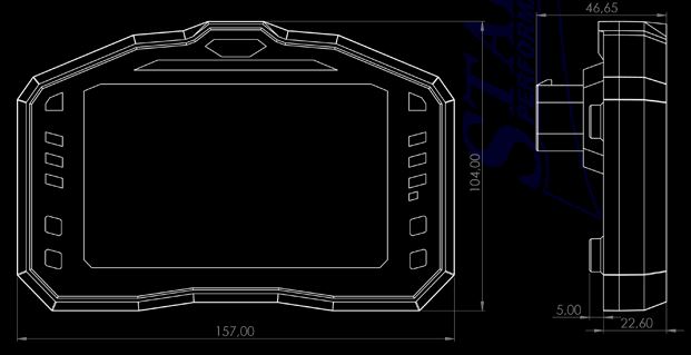 Laptimer/Utbytesinstrument  Davinci-s ll X Series - 5