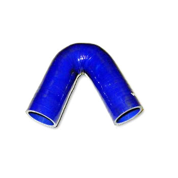 Siliconböj Diameter 102mm  , 135 Graders böj , Blå