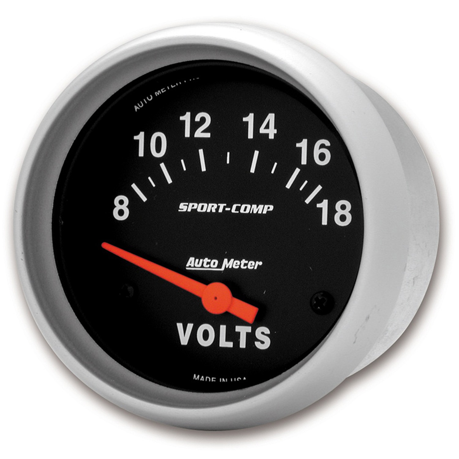 Voltmätare, Sport-Comp, AutoMeter 67 mm - 2