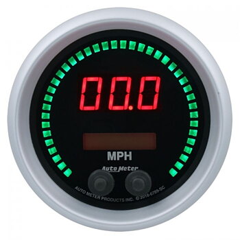 Hastighetsmätare MPH, Sport-Comp, AutoMeter 86 mm