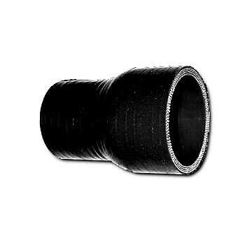 Reducering Siliconslang Diameter  38mm  till 25mm , Svart