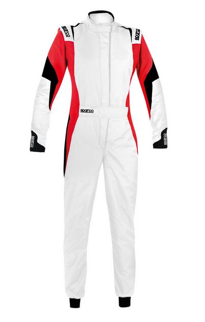 Overall Sparco Competition Pro Lady, vit/svart/röd