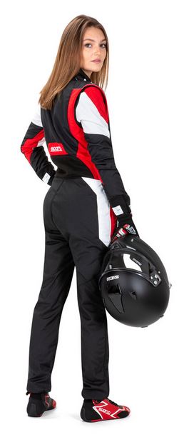 Overall Sparco Competition Pro Lady, vit/svart/röd - 4