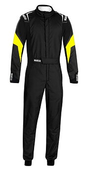 Overall Sparco Competition Pro, svart/gul