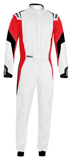 Overall Sparco Competition Pro, vit/svart/röd