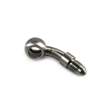   3/8", 10 mm banjo till AN3, 45° böj