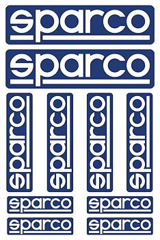 Stickers , Sparco 10-pack