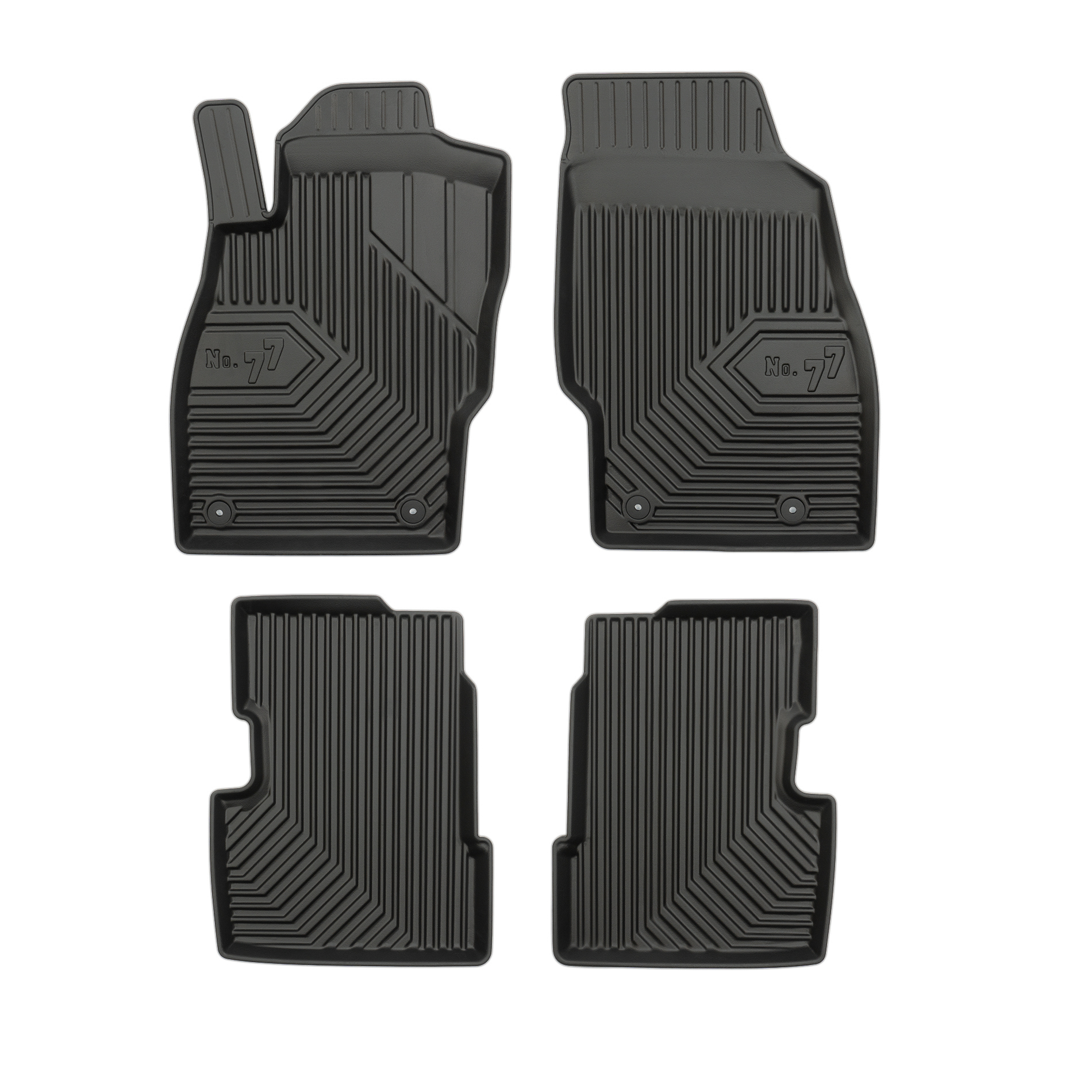 Djupa gummimattor Opel Corsa E, 2014 - 2019