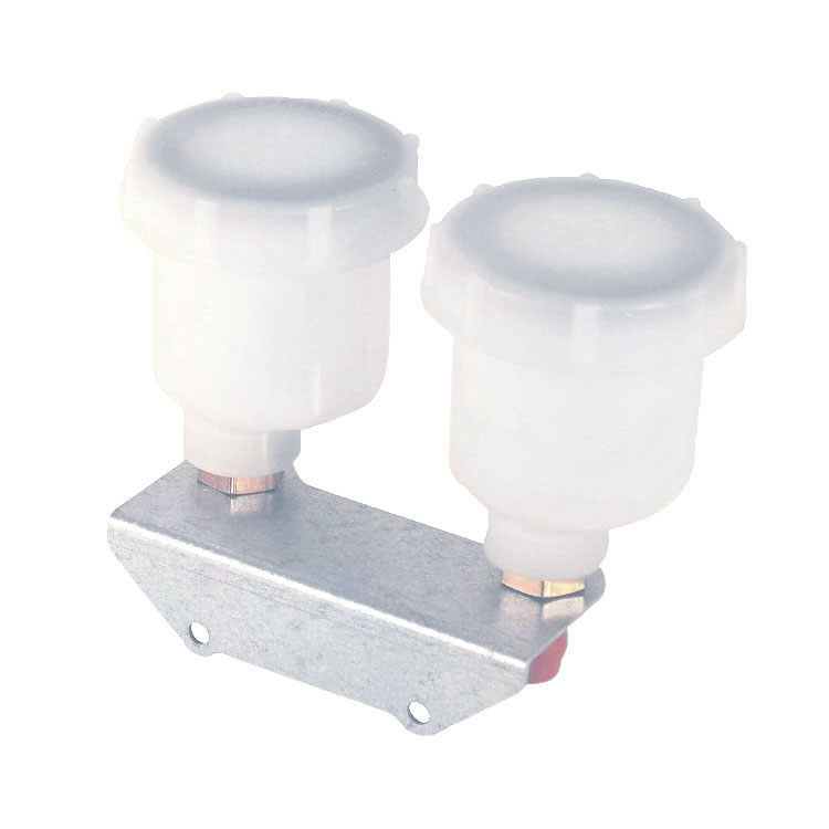 Monteringsplåt 2 st Kort utstick