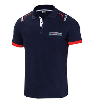 Sparco pikétröja, Martini Racing, marinblå