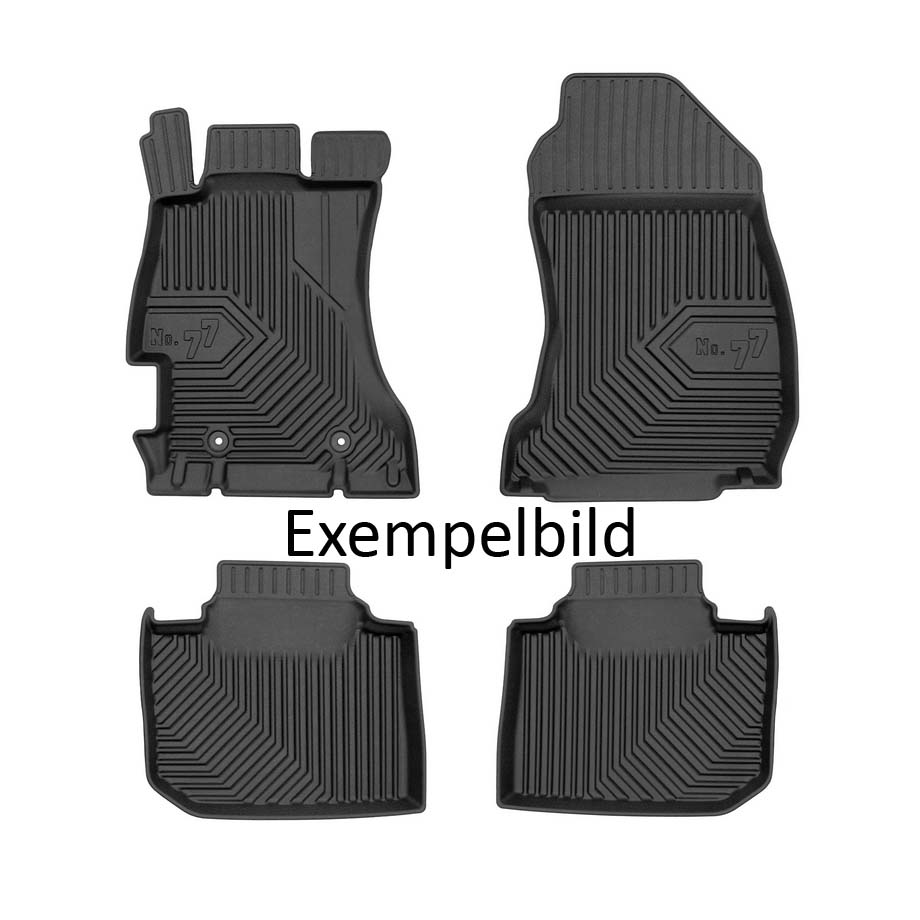 Djupa gummimattor Seat Mii, 2011-2019