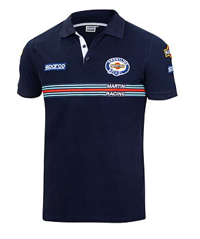 Sparco pikétröja, Martini Racing, marinblå