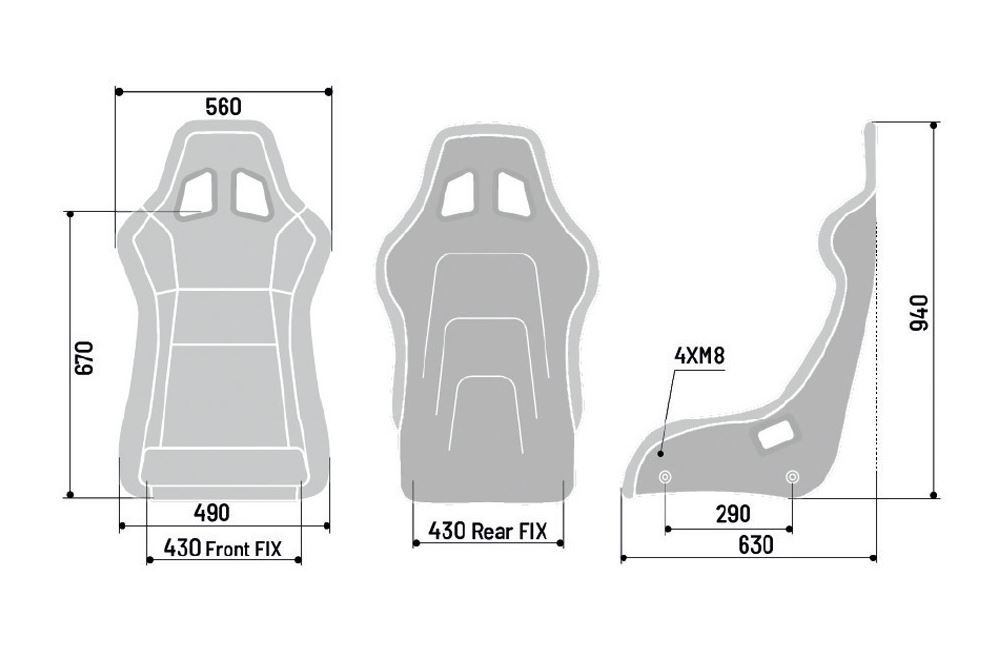 Stol Sparco QRT-R SKY - 2