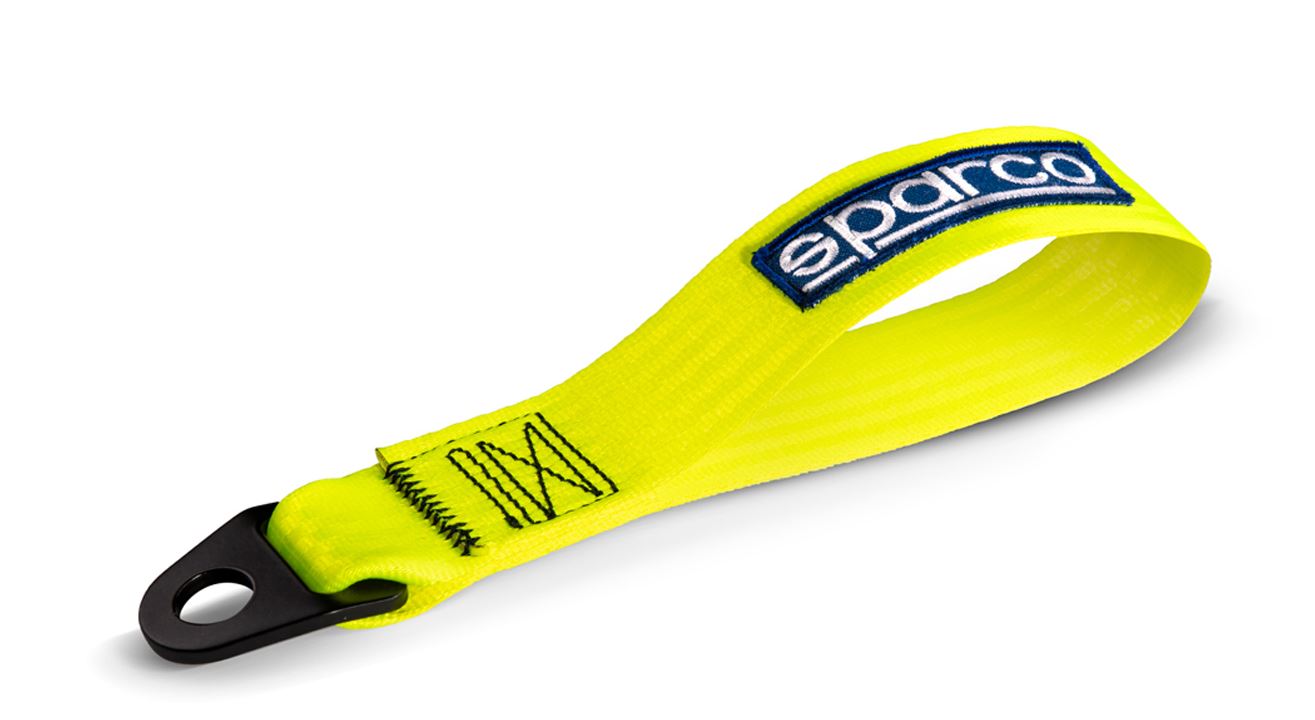 Bogserband tuning,  Sparco, gult