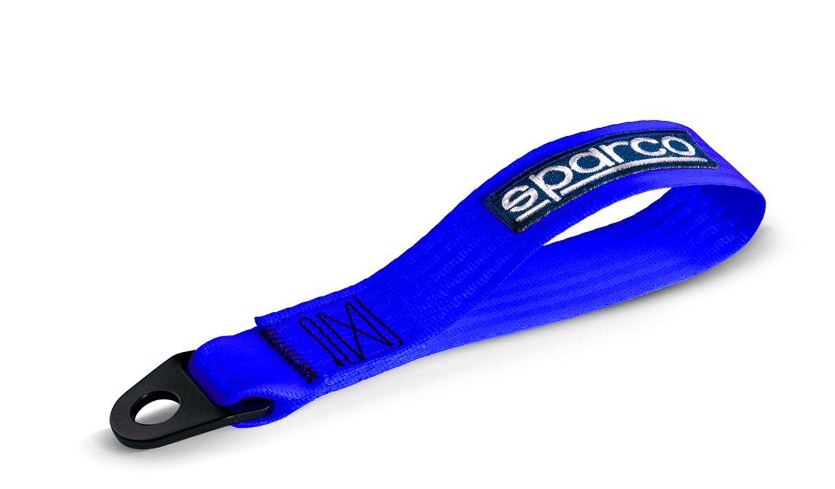 Bogserband tuning,  Sparco, blått