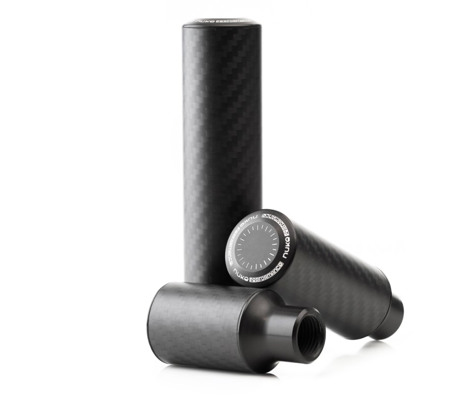 Nuke Perfromance , Växelspaksknopp i kolfiber  , Matt , 65mm