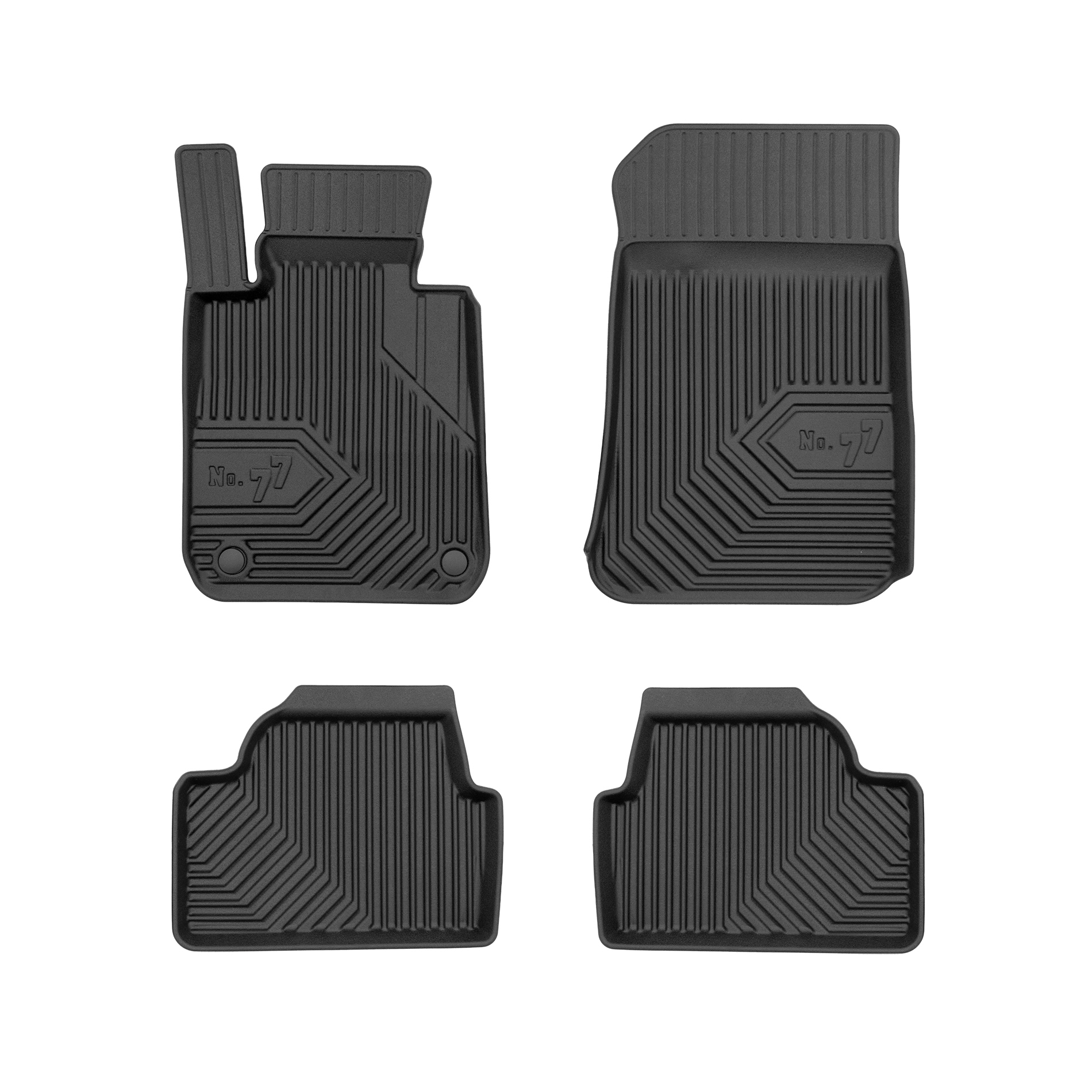 Djupa gummimattor BMW Serie 1 E87,  2004 - 2011
