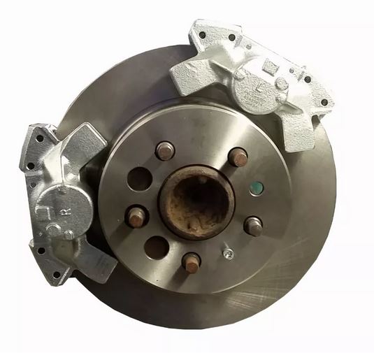 Bromsoksadpater för dubbla bromsok Volvo 240, 740, 940 med org 7/940 ok - 2