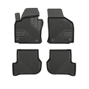 Djupa gummimattor Skoda Octavia II Scout, 2007 - 2013