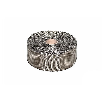 Avgasbandage 50mm 1100 grader - Carbon/Titan