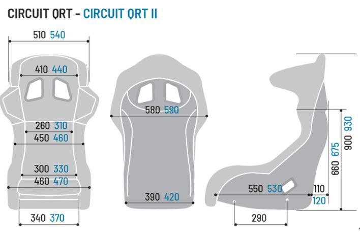Stol Sparco CIRCUIT QRT - 2