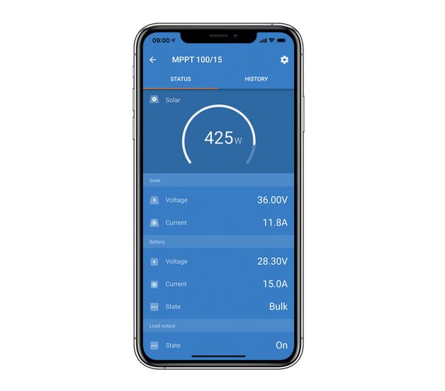 SmartSolar MPPT 075/15 Bluetooth - 3