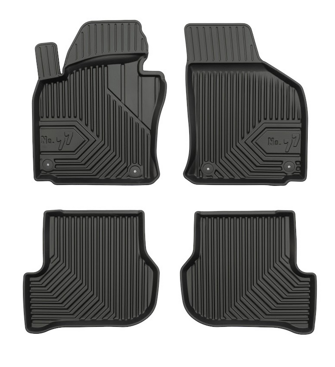 Djupa gummimattor Volkswagen Scirocco lll , 2008-2017