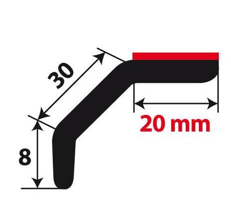 Lip splitter, svart - 4