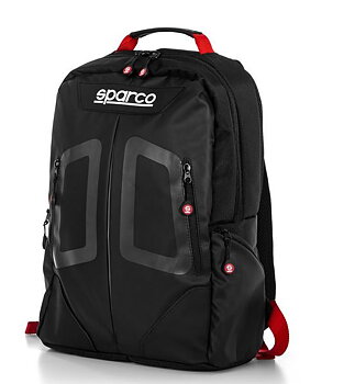 Sparco Ryggsäck Stage  svart/röd