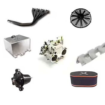 Motor  , Kyl , Bränsle , Avgas