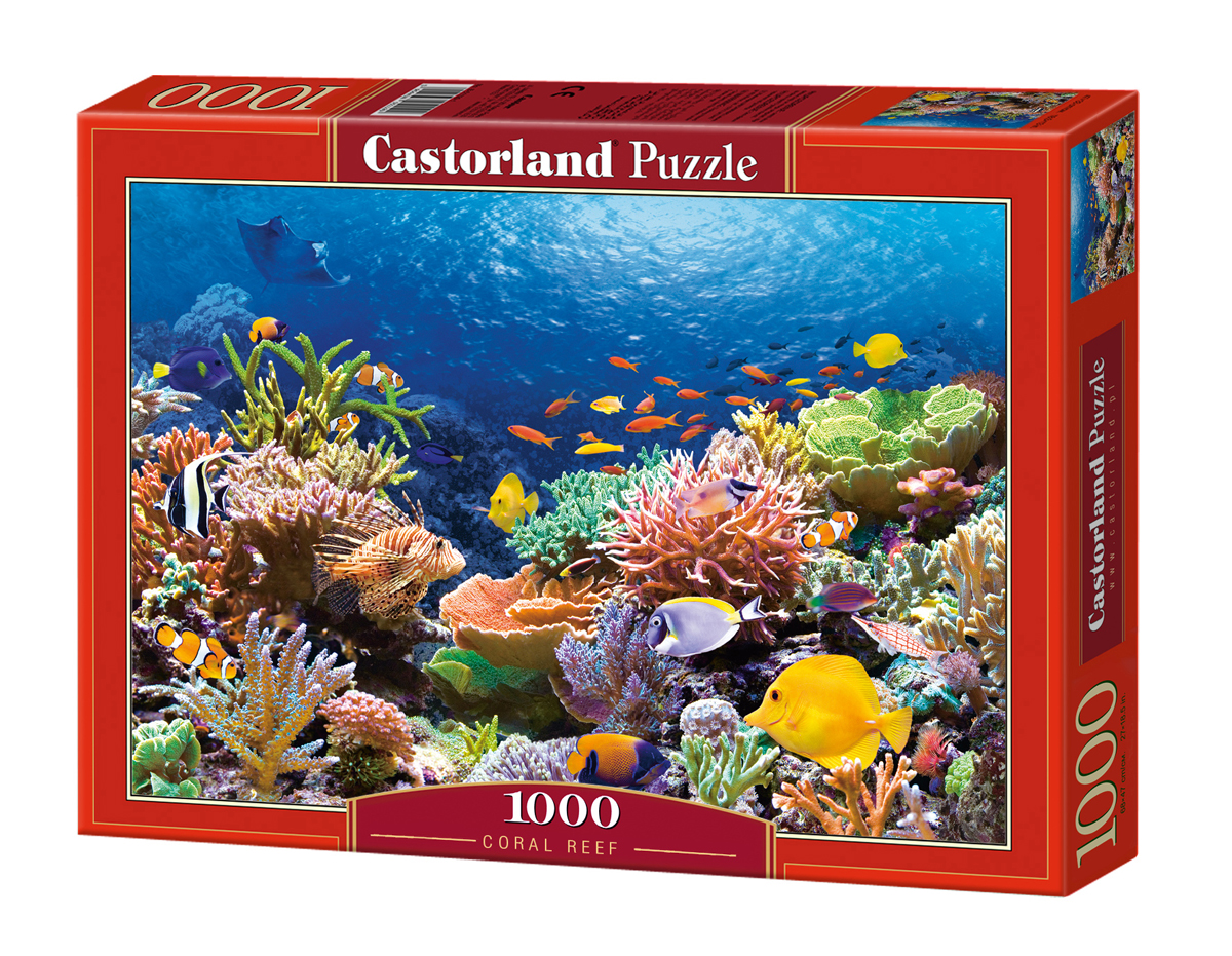 Coral Reef 1000 Bitar Castorland - 2
