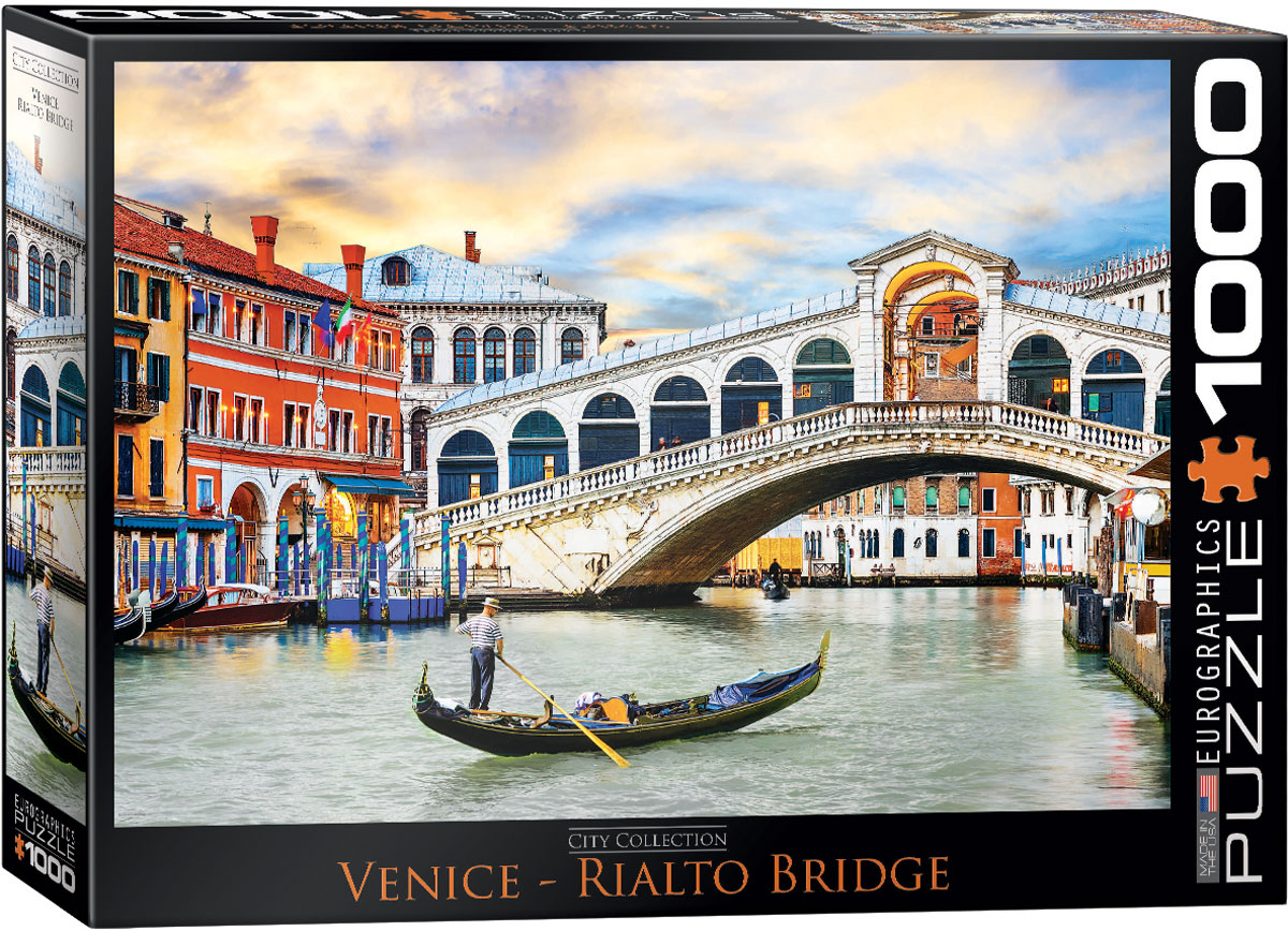 Venice - Rialto Bridge 1000 Bitar Eurographics Puzzle - 2