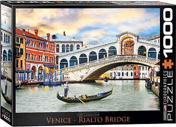 Venice - Rialto Bridge 1000 Bitar Eurographics Puzzle
