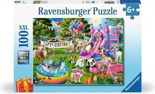 Tiara Birthday Party, 100 Bitar XXL Ravensburger - 2