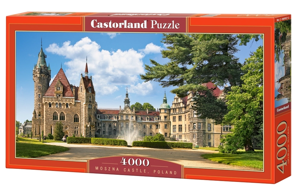 Moszna Castle, Poland 4000 Bitar Castorland   - 2
