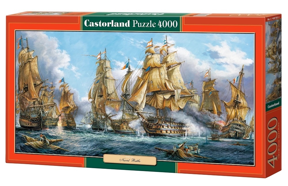 Naval Battle 4000 Bitar Castorland - 2