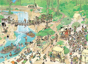 Jungle Tour 1000 Bitar JvH Jumbo