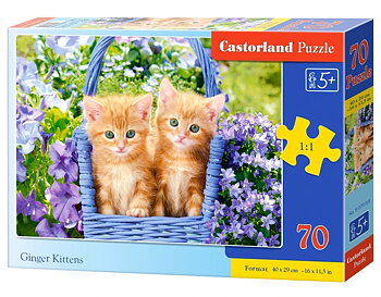 Ginger Kittens 70 Bitar Castorland