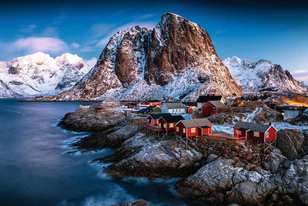 Hamnoy Lofoten  3000 Bitar Ravensburger