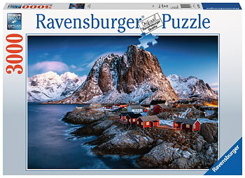 Hamnoy Lofoten  3000 Bitar Ravensburger