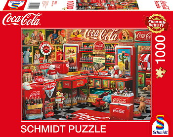 Coca Cola - Nostalgia Shop 1000 bitar Schmidt