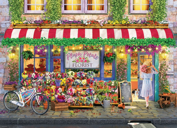 Plush Petals Florist, 1000 Bitar Eurographic