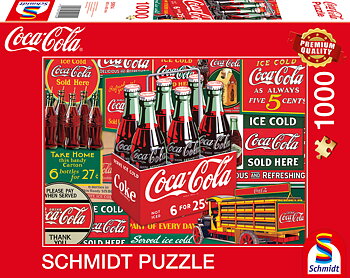 Coca Cola - Classic 1000 Bitar Schmidt